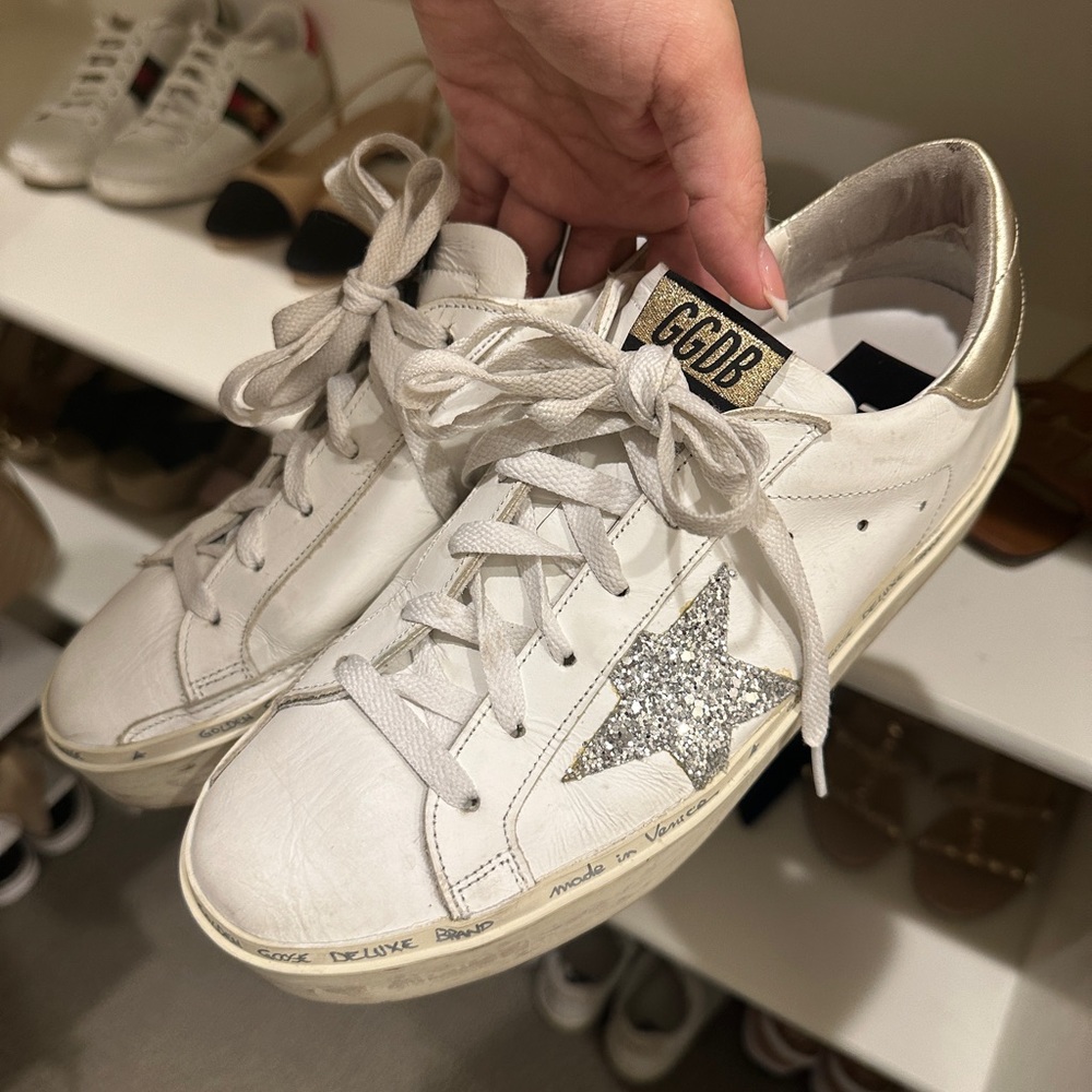 Golden Goose Hi Star Glitter
